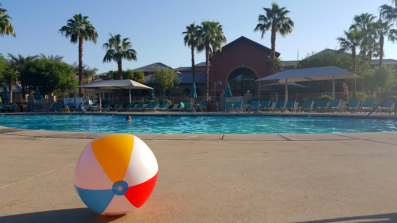 Poolside at the WorldMark for an Indio Vacation