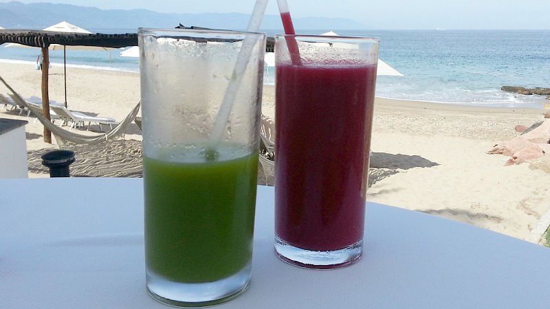 healthy juice in puerto vallarta