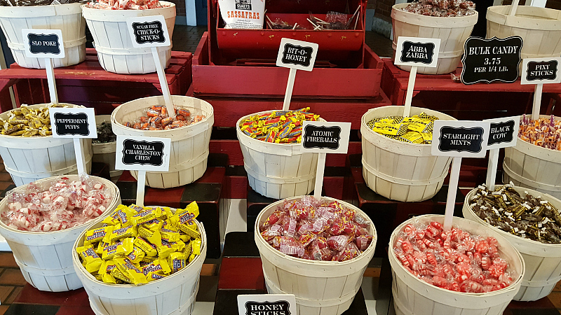 Candy Shop at Knotts Berry Farm