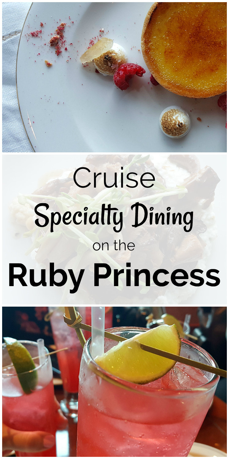 Ruby Princess specialty dining - Princess Cruises Share by Curtis Stone