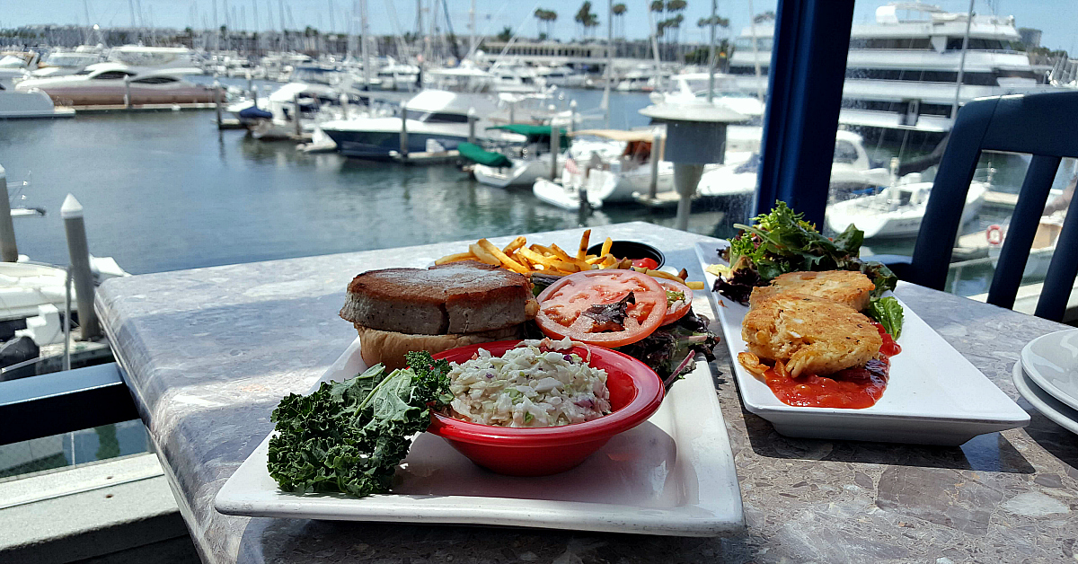 marina del rey getaway dockside lunch